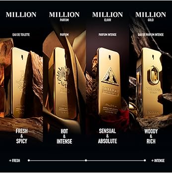 Paco Rabanne One Million by Edt Spray, 3.4-Ounce : Amazon.ca