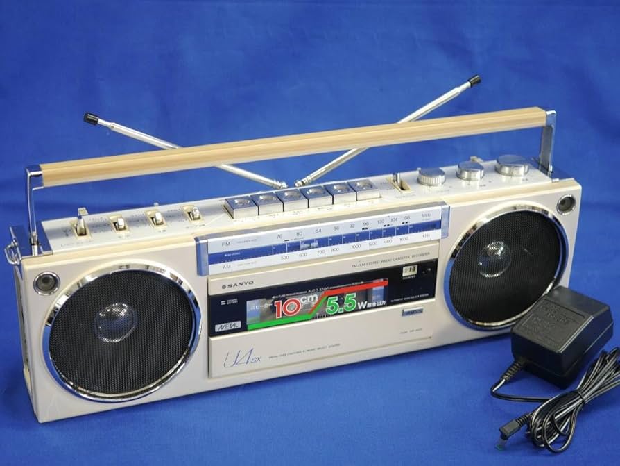 Amazon.co.jp: SANYO MR-U4SX S シルバー ラベル付き FM/AM ステレオ