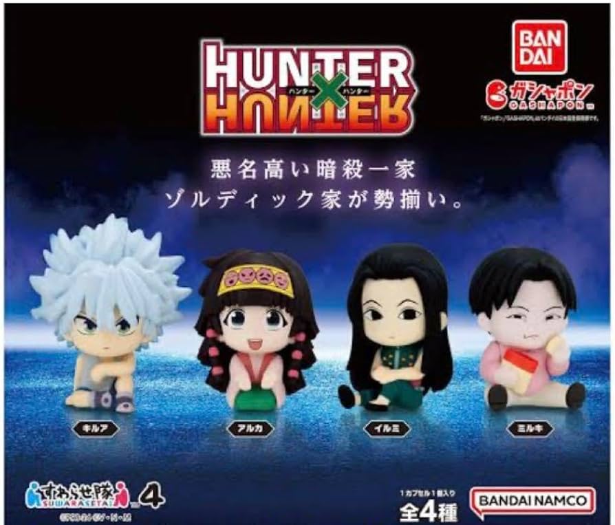 Amazon.co.jp: 4点セット ゾルディック家族 キルア : おもちゃ