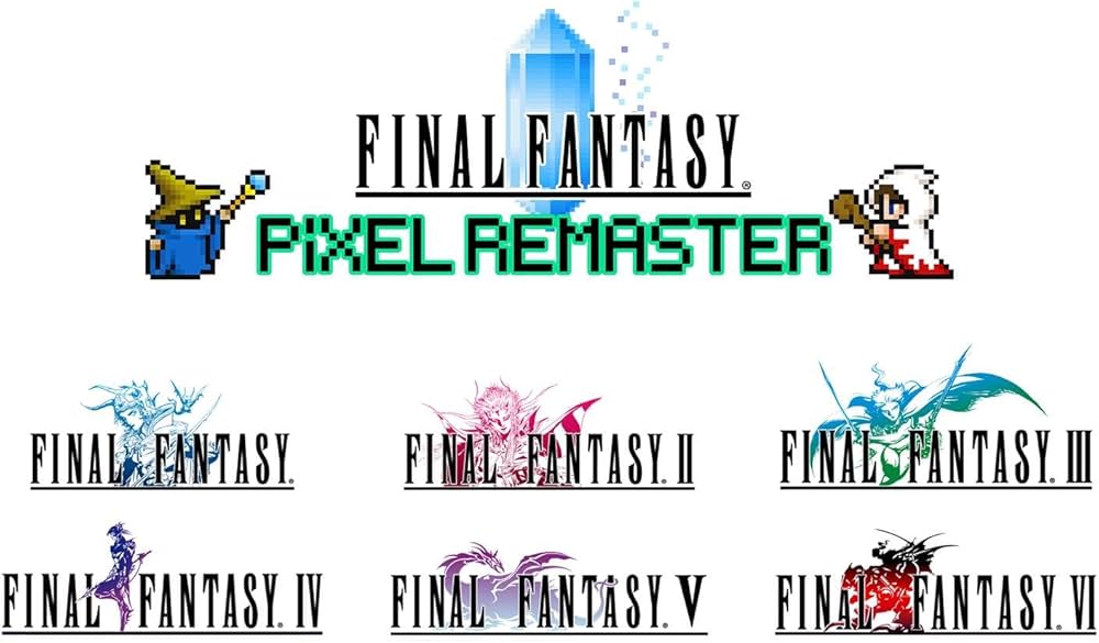 Amazon.co.jp: Final Fantasy I-VI Pixel Remaster Collection (Multi