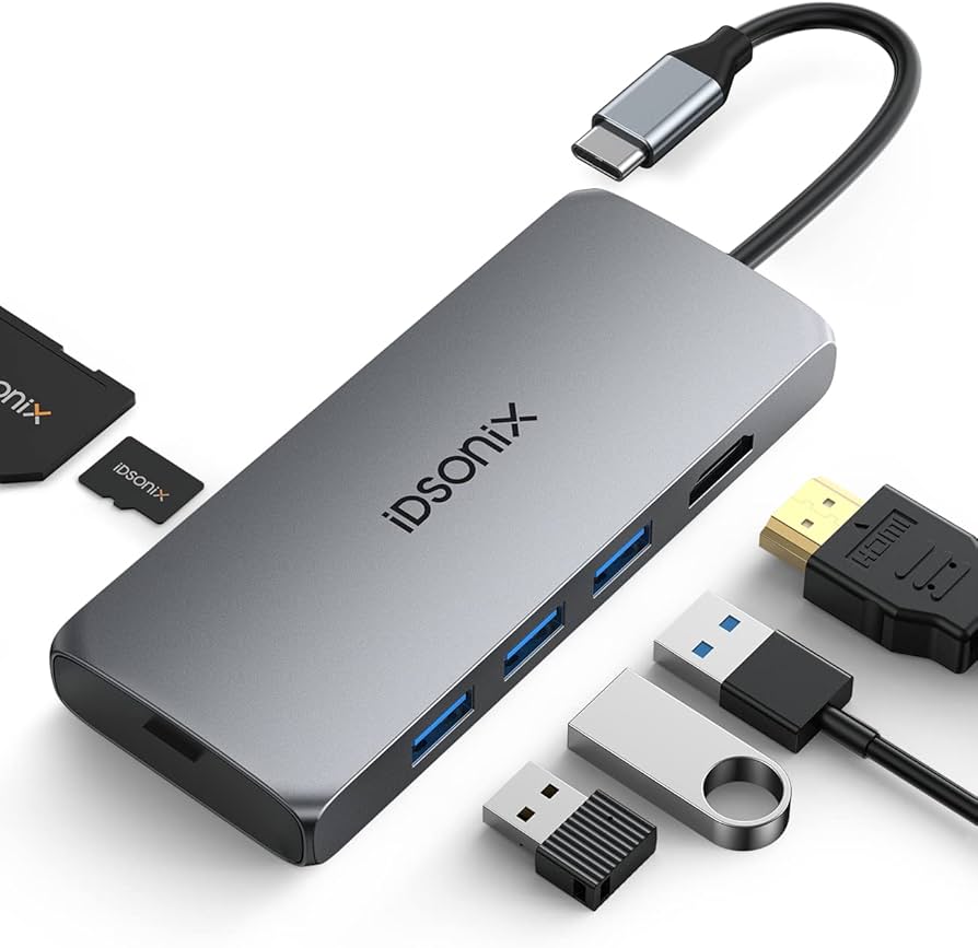 Amazon.co.jp: USB Cハブ マルチポートアダプター ドッキング