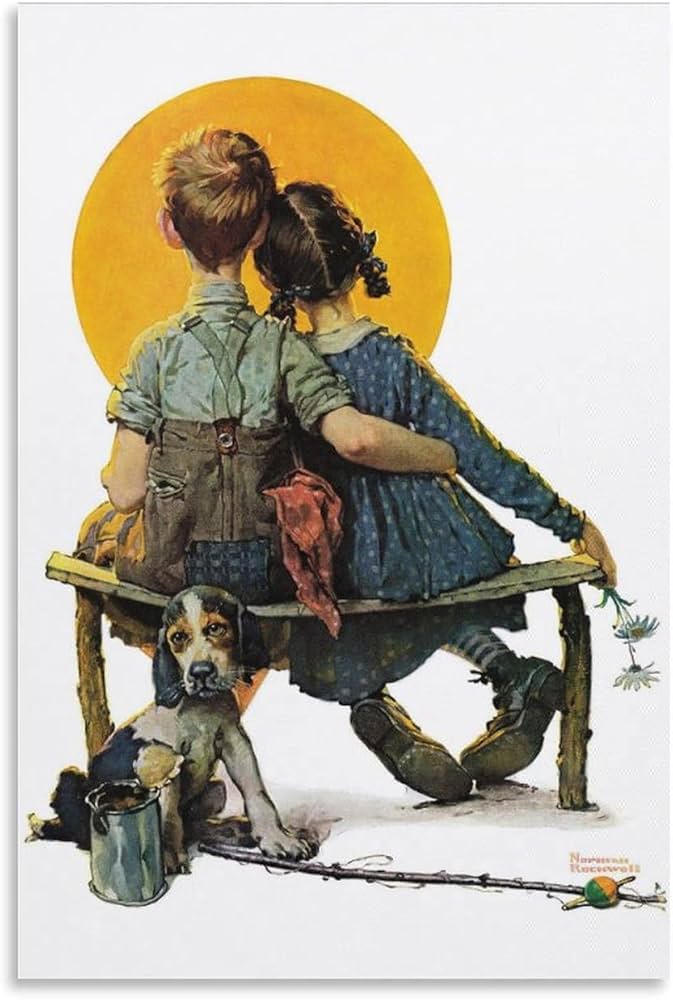 Amazon.co.jp: Norman Rockwell ノーマンロックウェル 素晴らしい絵画