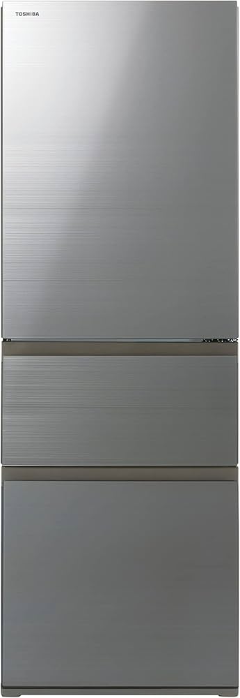 Amazon.co.jp: 東芝 冷蔵庫 幅60.0㎝ 356L GR-U36SVL(ZH) 3ドア ガラス