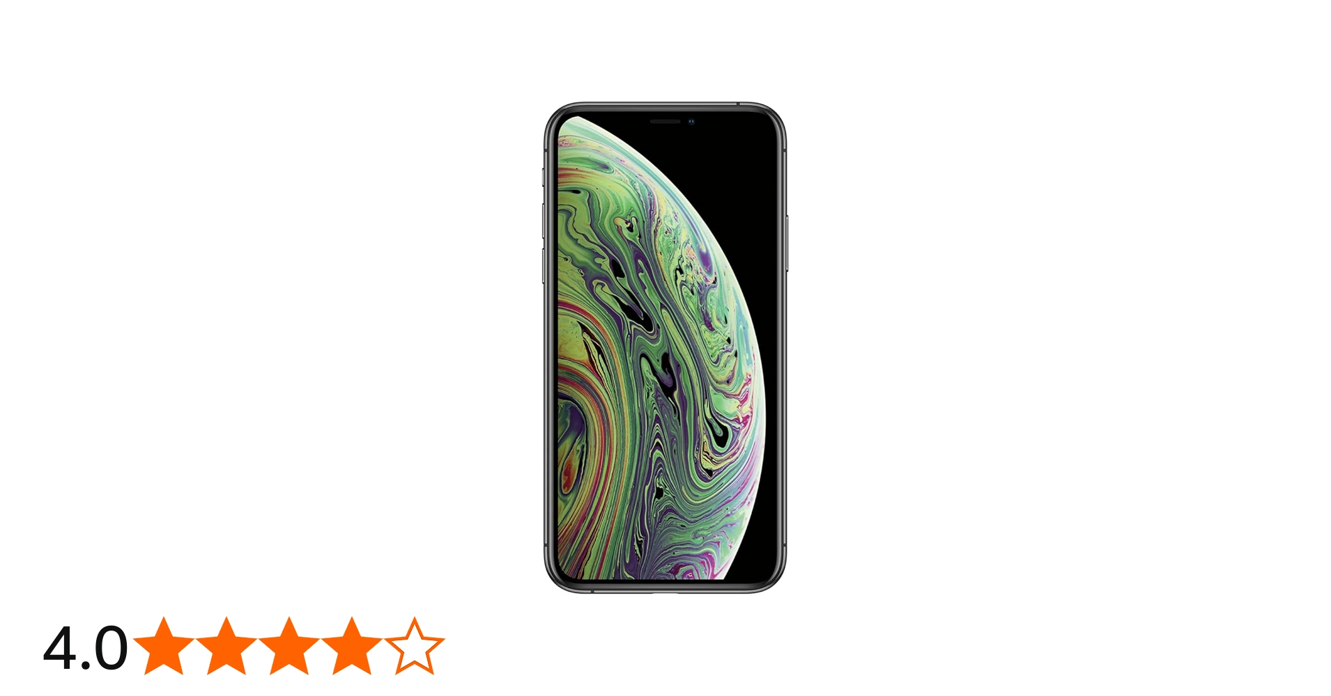 Apple iPhone Xs, Fully Unlocked, 256 GB - Space Gray (Renewed
