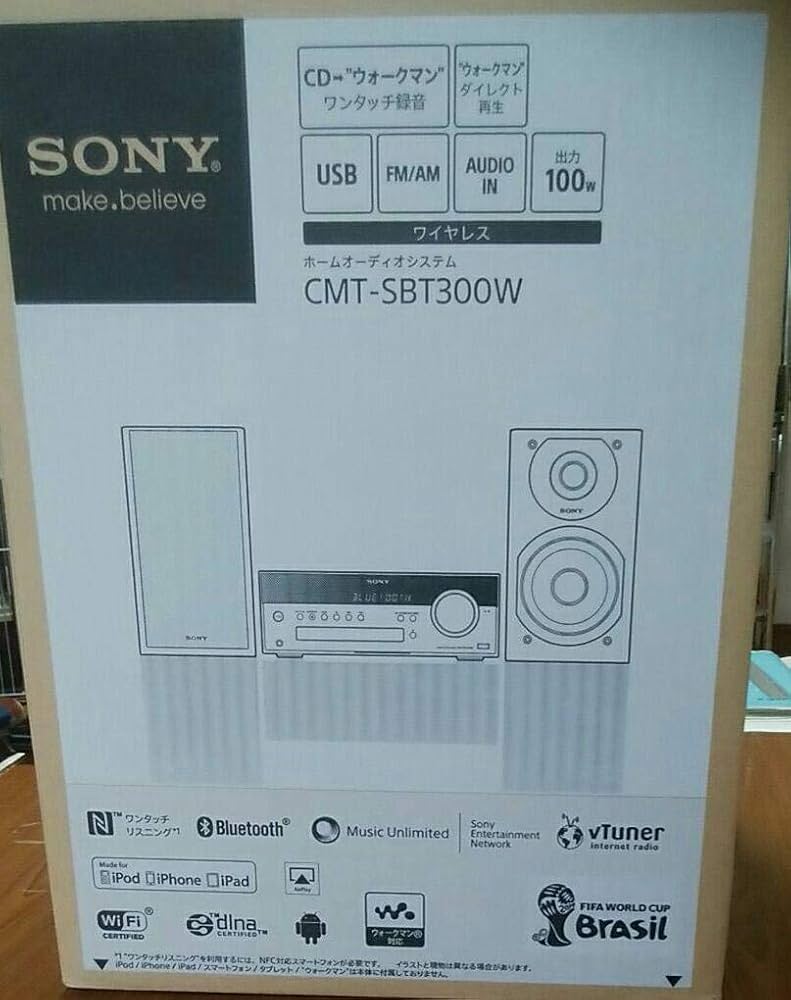 Amazon.co.jp: SONY マルチコネクトコンポ CMT-SBT300W : 家電＆カメラ