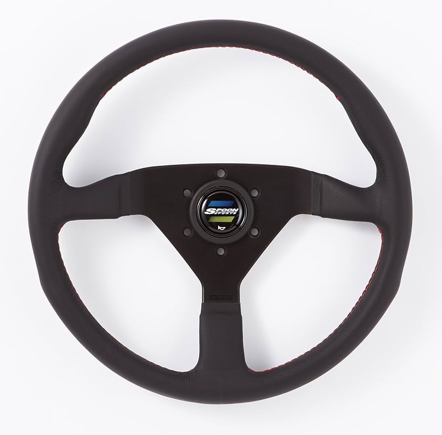 s*r様 momo ステアリング M-59 350mm 黒/青 s*r様 momo