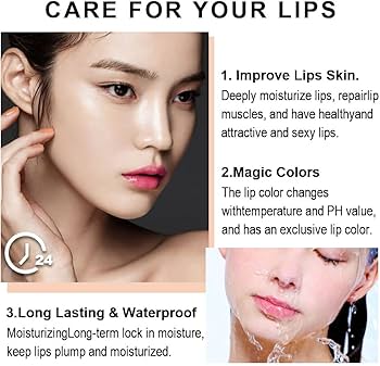 Amazon.com : evpct 3Pcs Magic Color Changing Lipstick Long Lasting