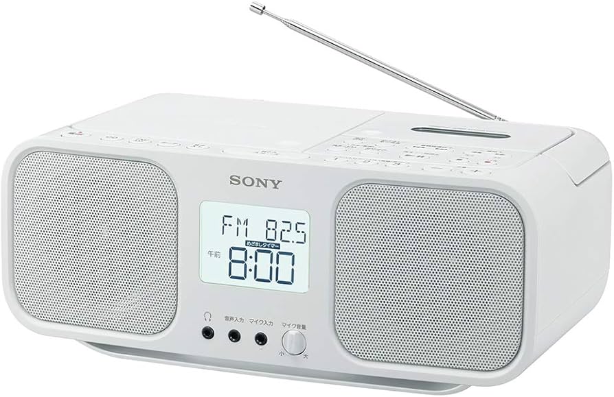Amazon.com: SONY CD Radio Cassette Recorder CFD-S401-W (White