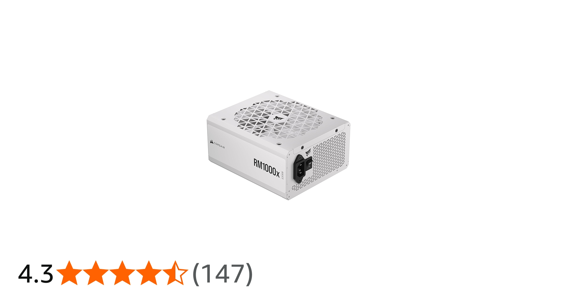 Amazon | CORSAIR RM1000x Shift White PC電源ユニット 1000W PCIe5.0