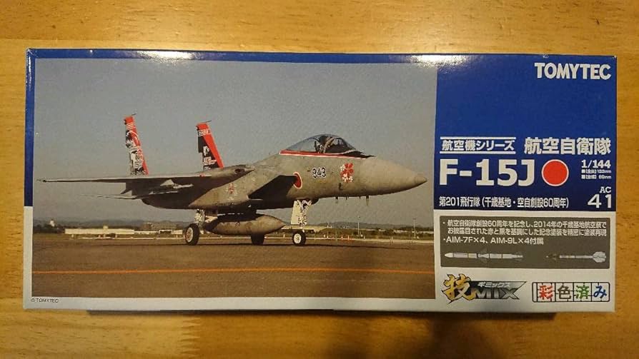 Amazon | 技MIX AC41 F-15J 第201飛行隊(千歳基地空自創設60周年