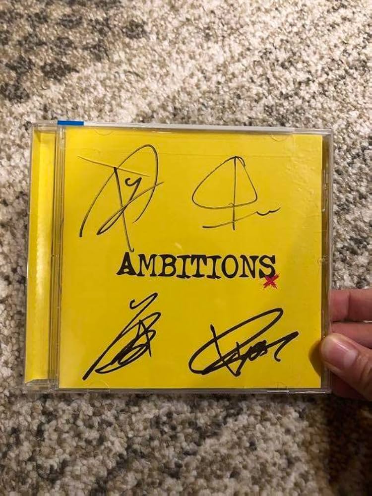 ONE OK ROCK AMBITIONS Signed CD One Ok: Amazon.ca: Music