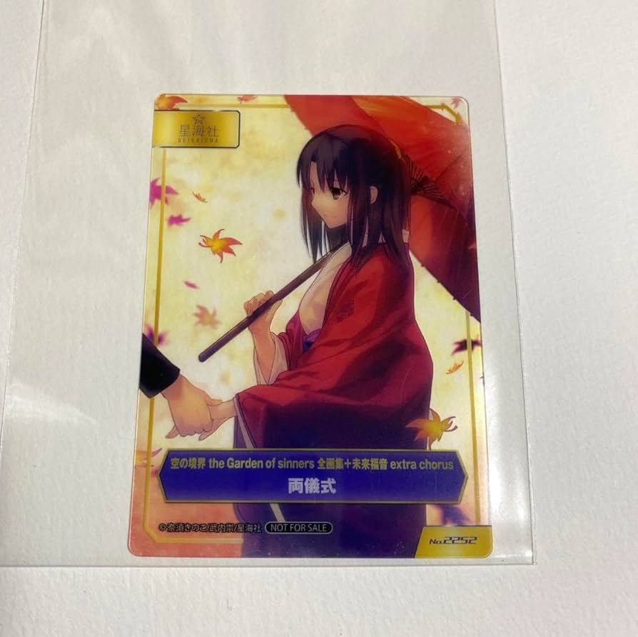 Amazon.co.jp: TYPE-MOONフェア アニメイト 特典 A.B-T.Cカード FGO 両