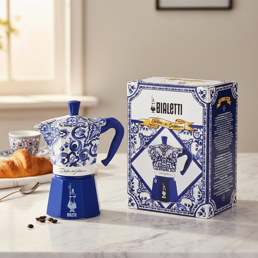 Amazon.com: Bialetti Dolce & Gabbana Mocha Express Blue
