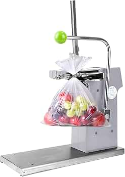 袋口結束機 結束機 袋とじ機 手動式 ビニール メッシュ ステンレス鋼 芯