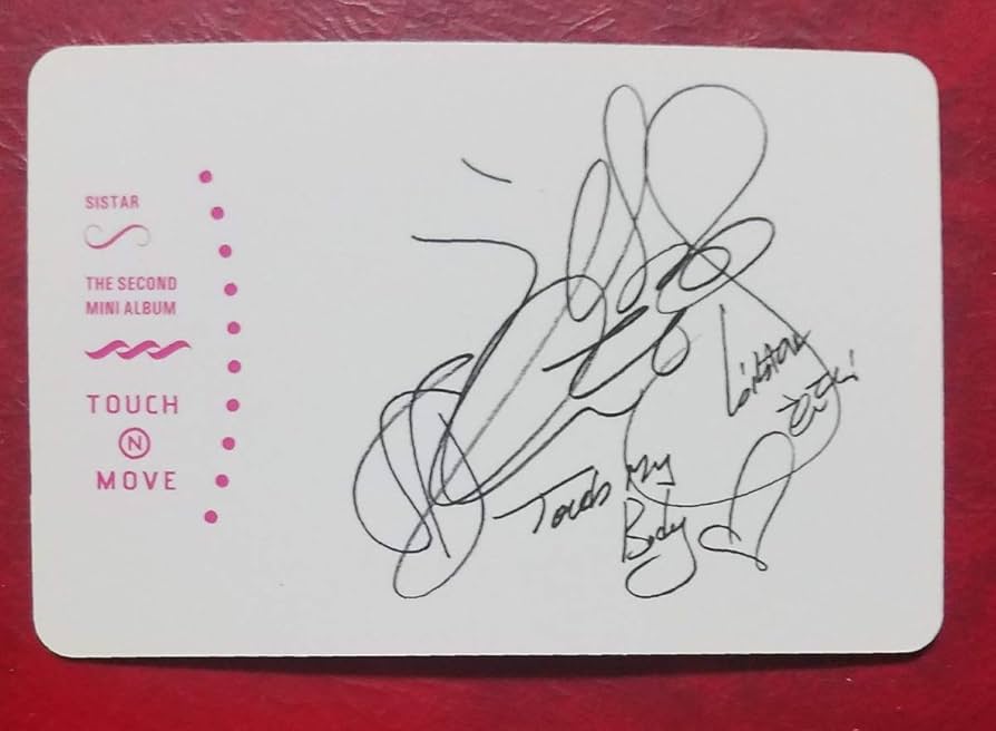 Amazon.co.jp: SISTAR ヒョリン Touch N Move トレカ トレーディング