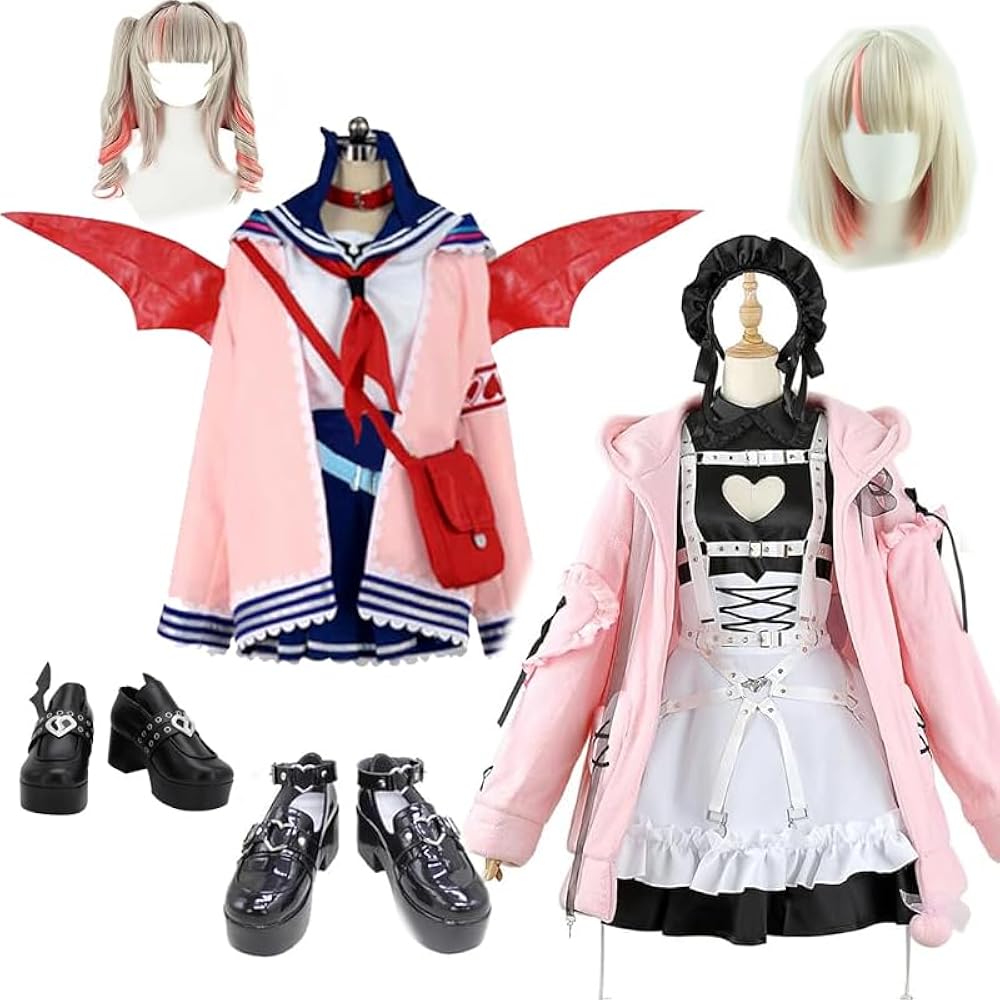 Amazon.co.jp: ｢Lemon COS｣魔界ノりりむ コスプレ衣装 バーチャル