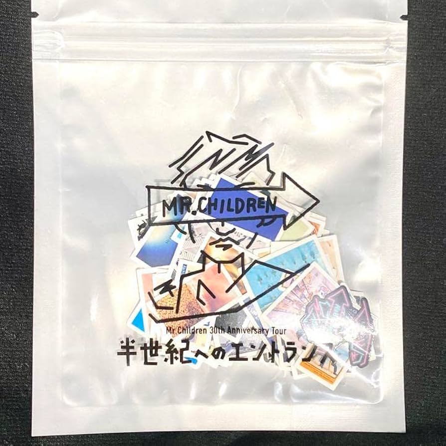 Amazon.co.jp: ミスチル Mr.Children フレークシール 72枚入り