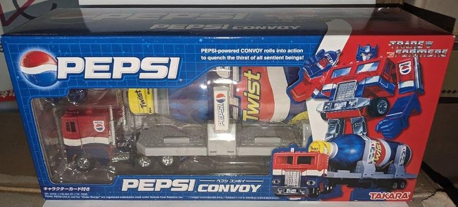 Amazon.co.jp: タカラ トランスフォーマ ペプシコンボイ、 : おもちゃ