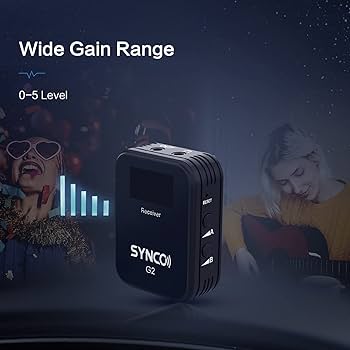 Amazon | SYNCO G2(A2) 2.4GHzワイヤレスオーディオ伝送システム