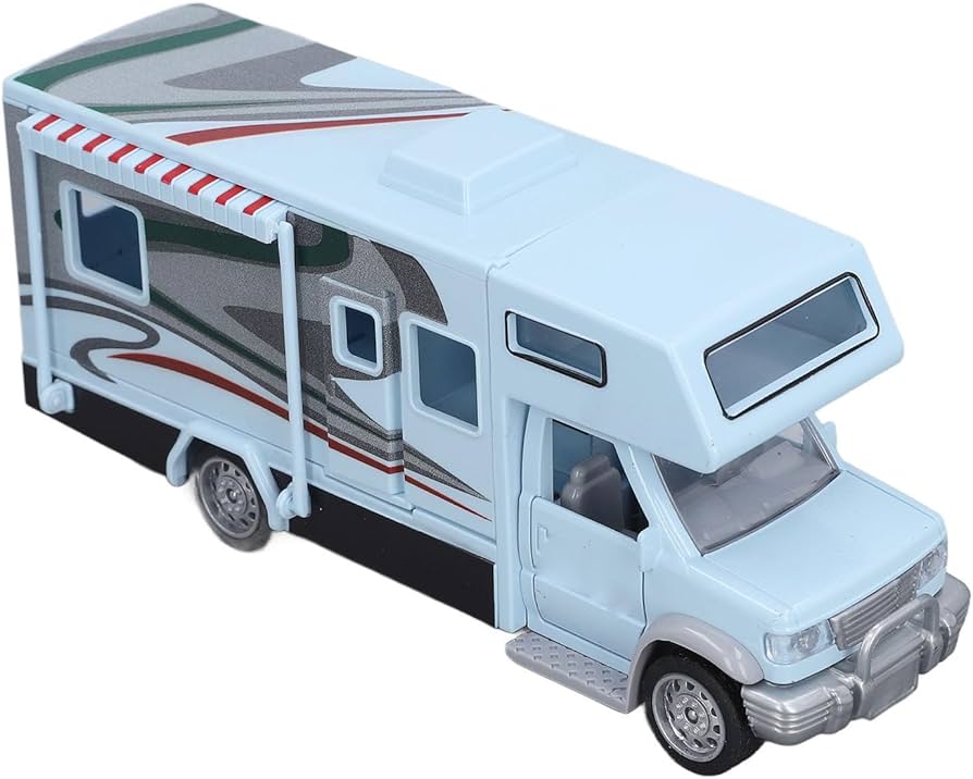 395)FUJIYA キャンピングカー型おもちゃ 395)FUJIYA キャンピングカー