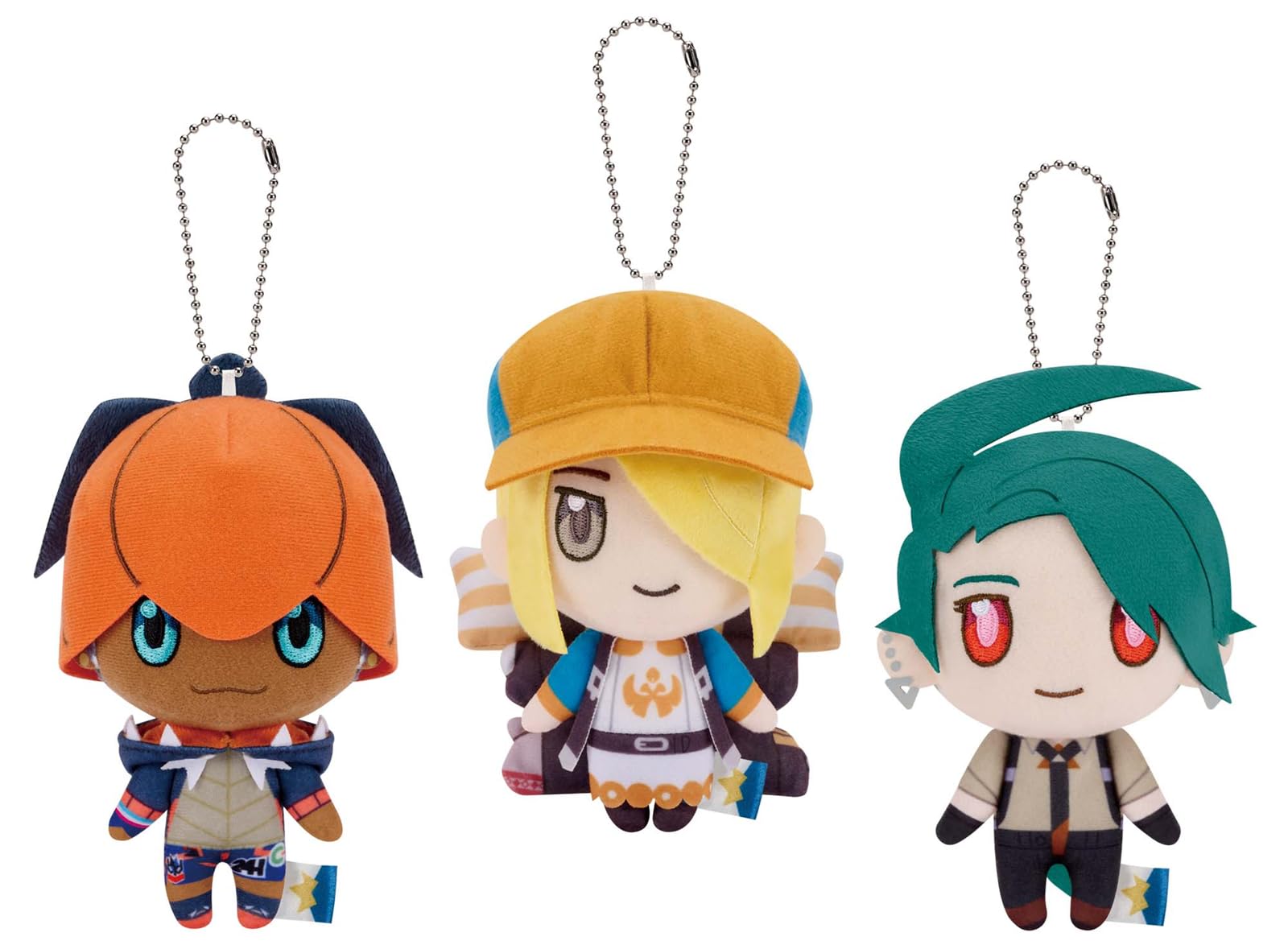 Amazon.co.jp: ポケモ-ンマスターズ EX ぬいぐるみ 3種セット(キバナ