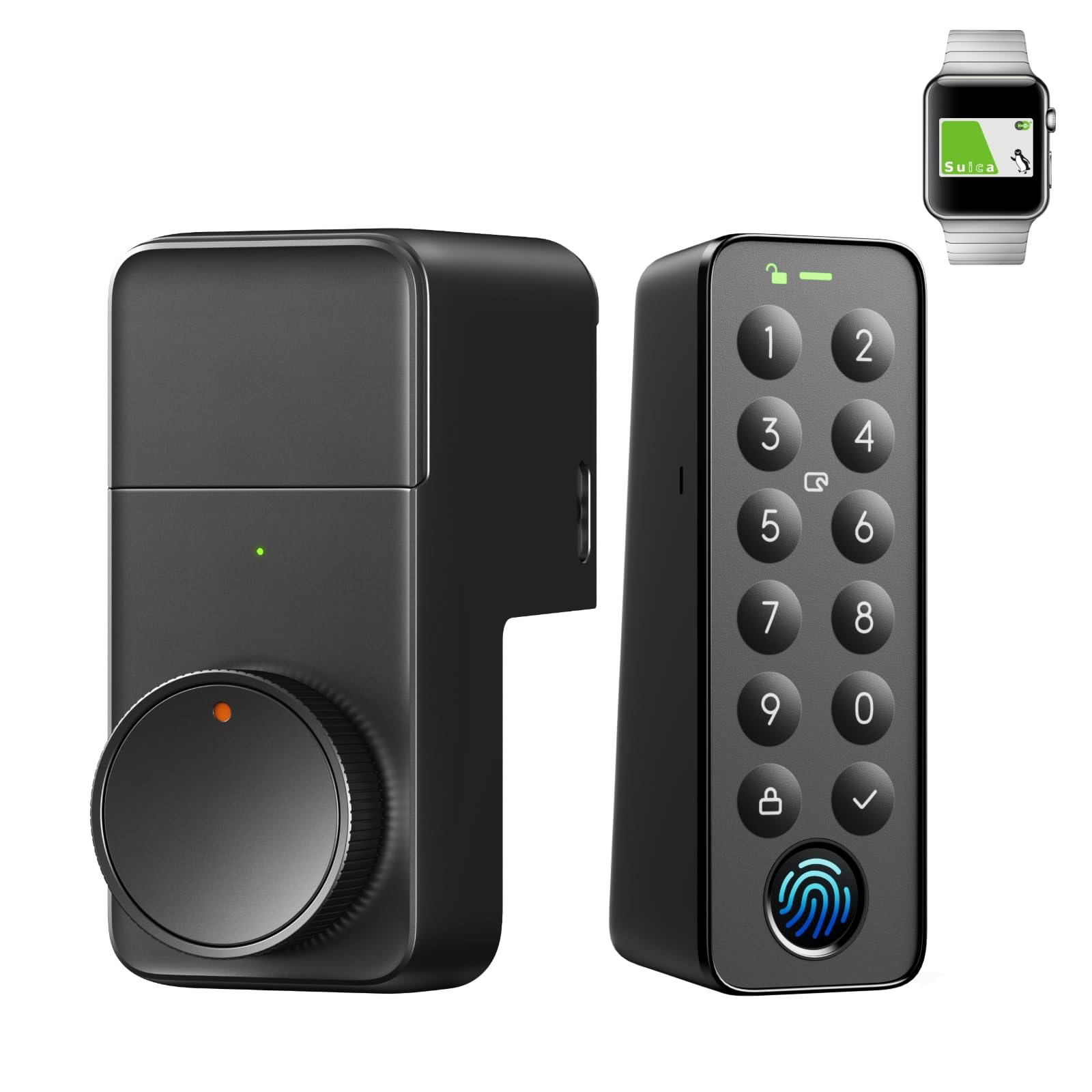 Amazon.co.jp: SwitchBot スマートロック プロ 指紋認証パッド 暗証