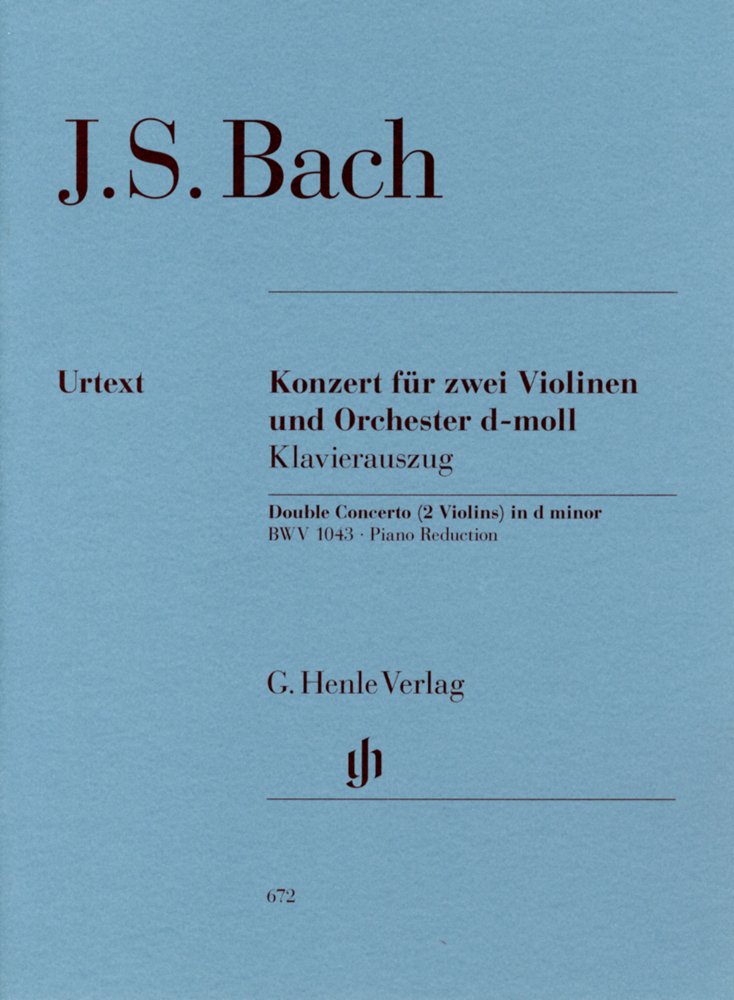 バッハ, J. S. : 2本のバイオリンと管弦楽のための協奏曲 ニ短調 BWV