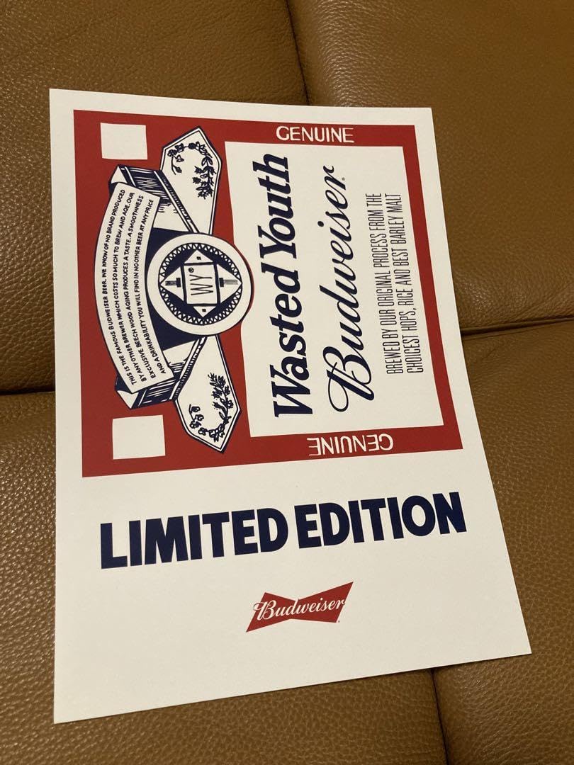 Verdy Wasted Youth バドワイザーポスター Verdy Wasted Youth