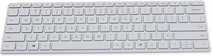 Amazon.com: Microsoft Designer Compact Keyboard Ultra-Slim