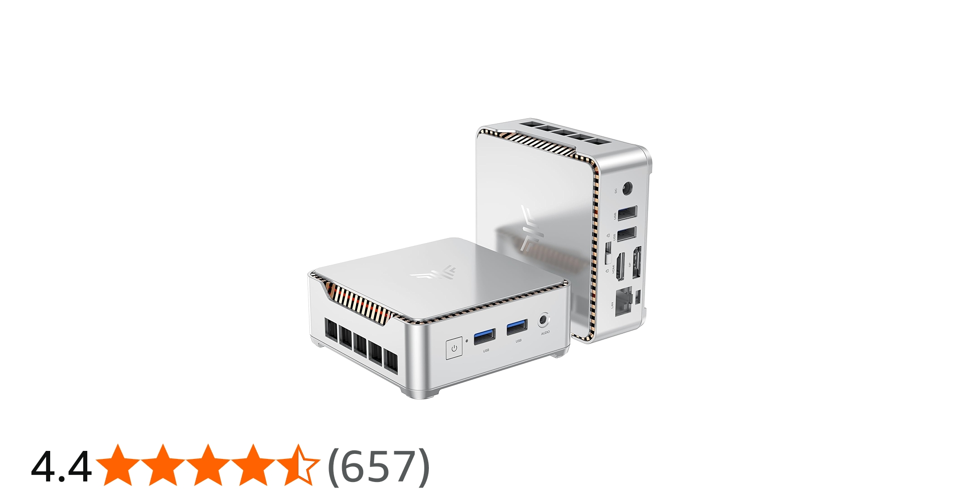 NiPoGi Mini PC 16GB RAM 512GB ROM, Intel Alder Lake-N95 3.4GHz