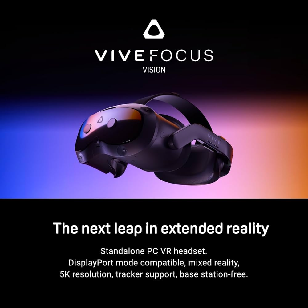 Amazon.com: HTC Vive Focus Vision — Mixed Reality and PC VR