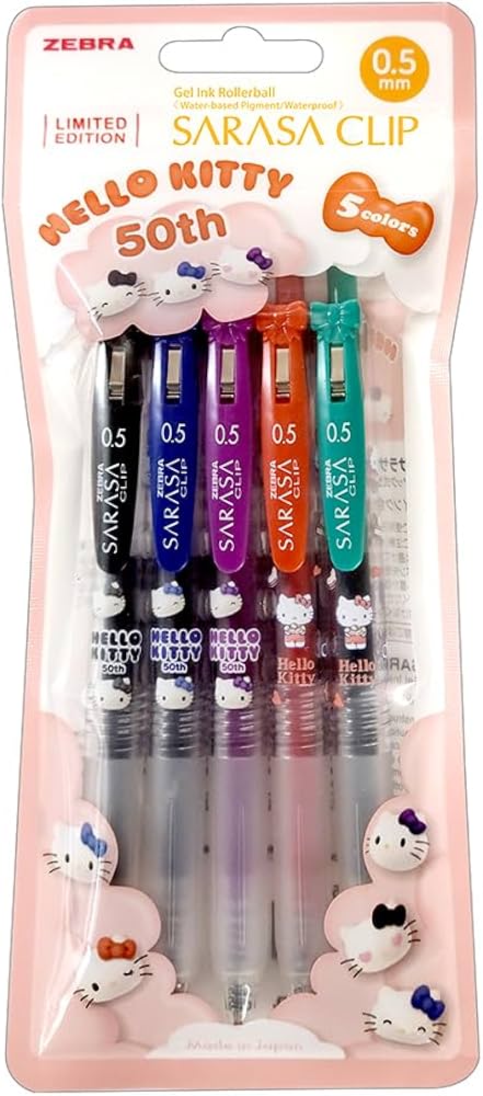 Amazon | ゼブラ ジェルボールペン サラサクリップ 0.5mm ハローキティ