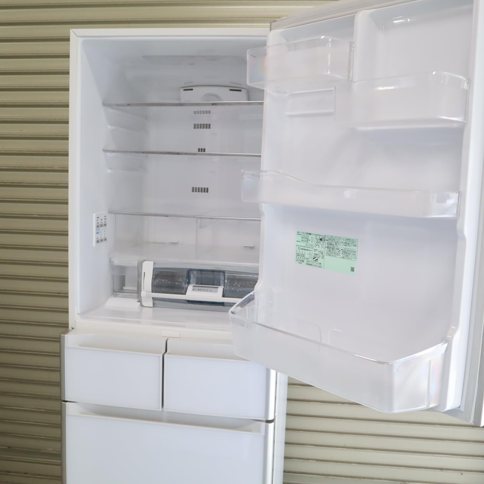 Amazon | 日立 冷蔵庫 401L 5ドア 右開き 本体日本製 幅60.0cm 奥行