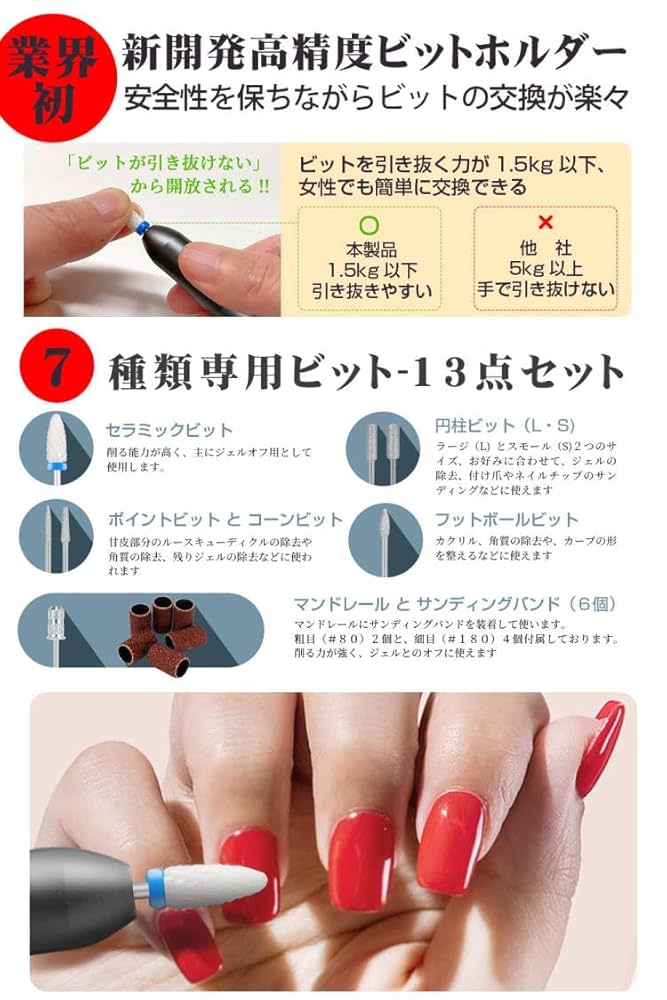 M*a様 ネイリスト練習用、実践用具バック付き39点セット M*a様