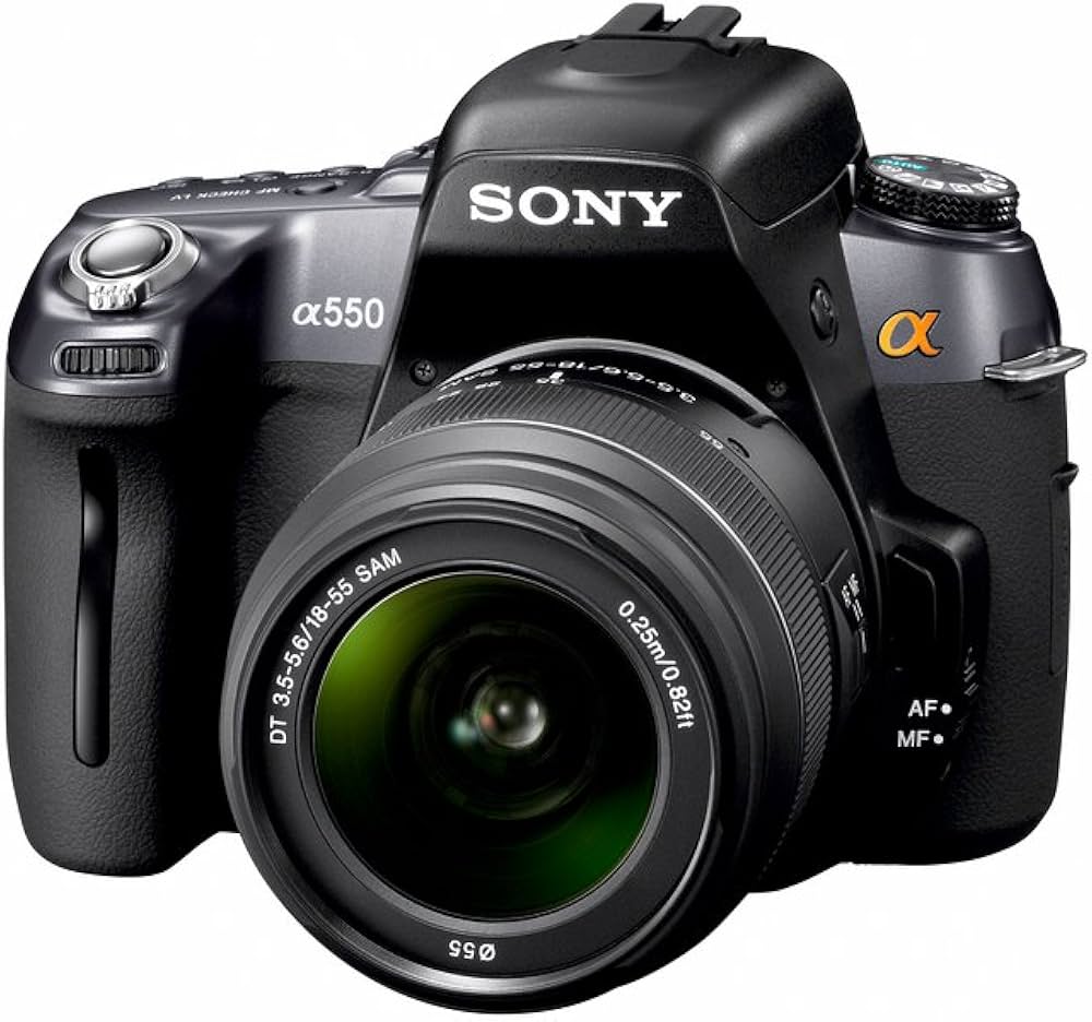 Amazon | SONY デジタル一眼レフ α550 ズームレンズキット DT 18-55mm