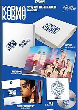 Amazon.com: (3 ver. Set) STRAY KIDS - [KARMA] 4th Studio album