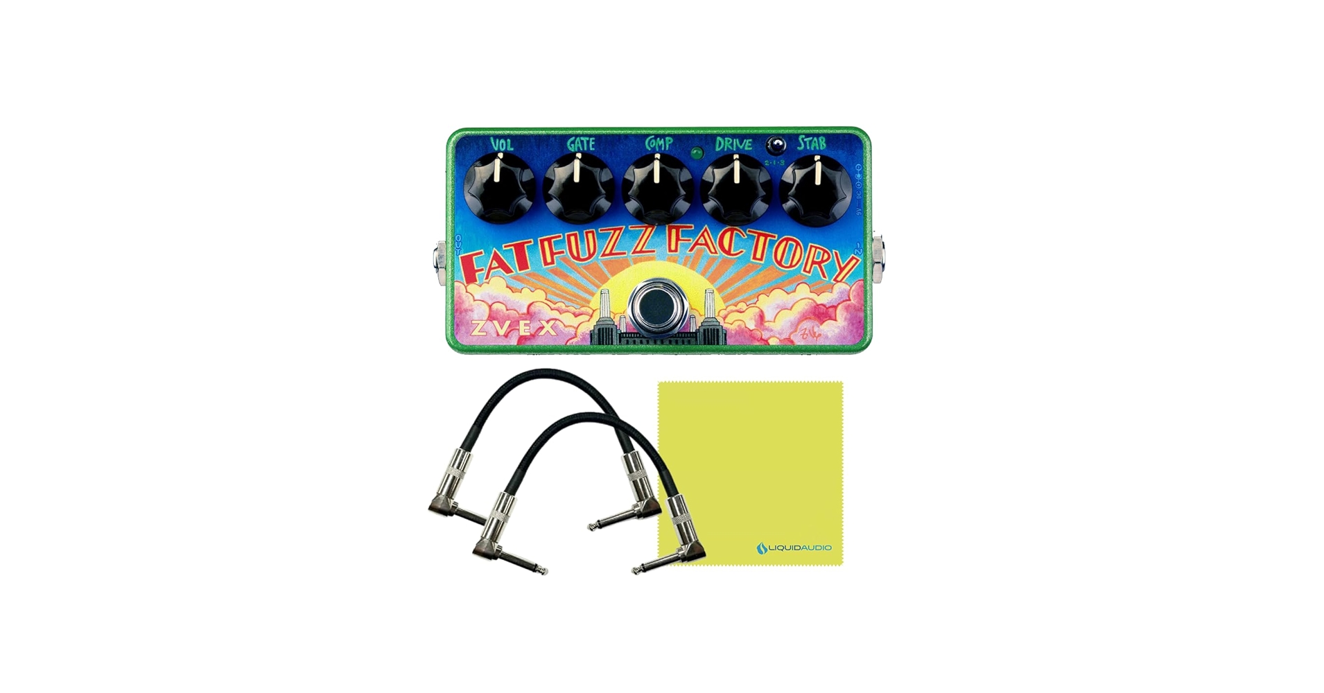 Amazon.com: ZVEX Fat Fuzz Factory Vexter VFFF Effect Pedal Bundle