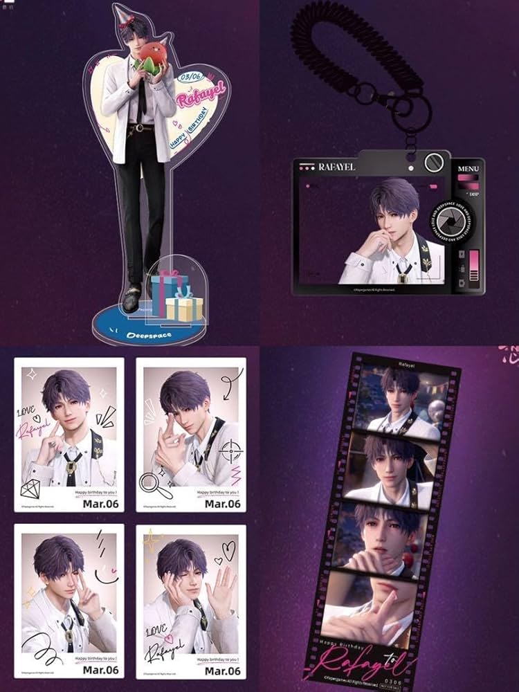 Amazon.co.jp: 恋と深空 ホムラ バースデー グッズセット アクスタ