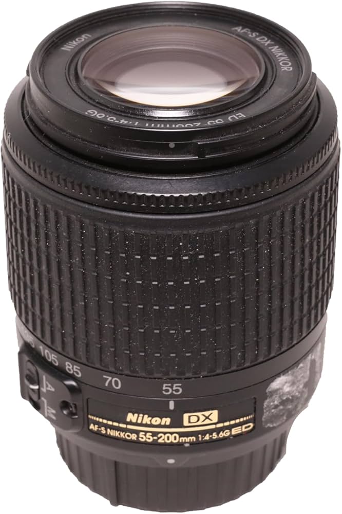 Amazon.com : Nikon 55-200mm f4-5.6G ED Auto Focus-S DX Nikkor Zoom