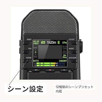 Amazon.co.jp: ZOOM ズーム Q2n-4K 4Kビデオカメラ 150°広角