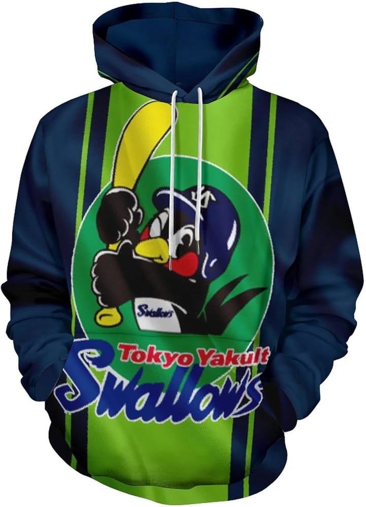 Amazon.co.jp: 東京ヤクルトスワローズ パーカー 長袖 スウェット プル