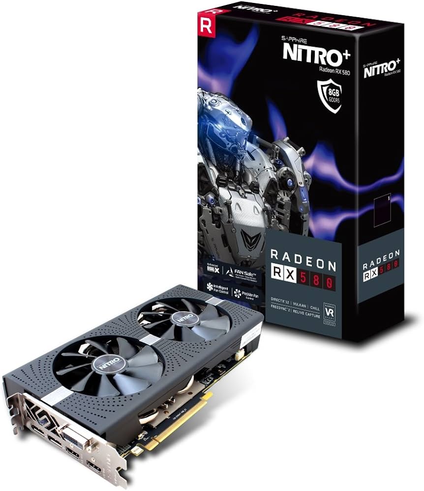 Sapphire Nitro+ Radeon RX 580 8GB GDDR5 Graphics Card : Amazon.in