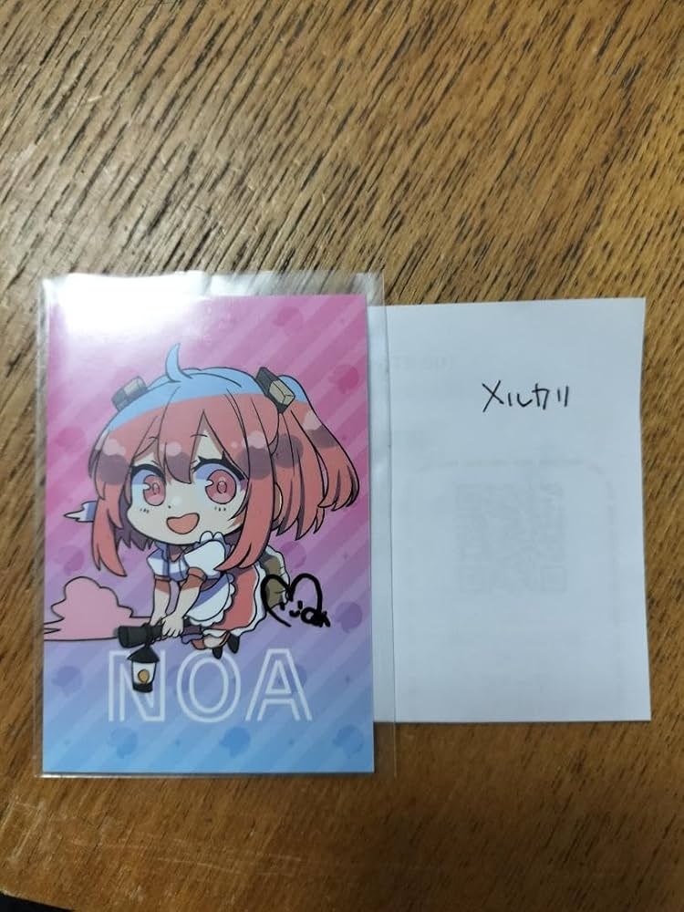 Amazon.co.jp: カラフルピーチトレカ ノア サイン入り : おもちゃ