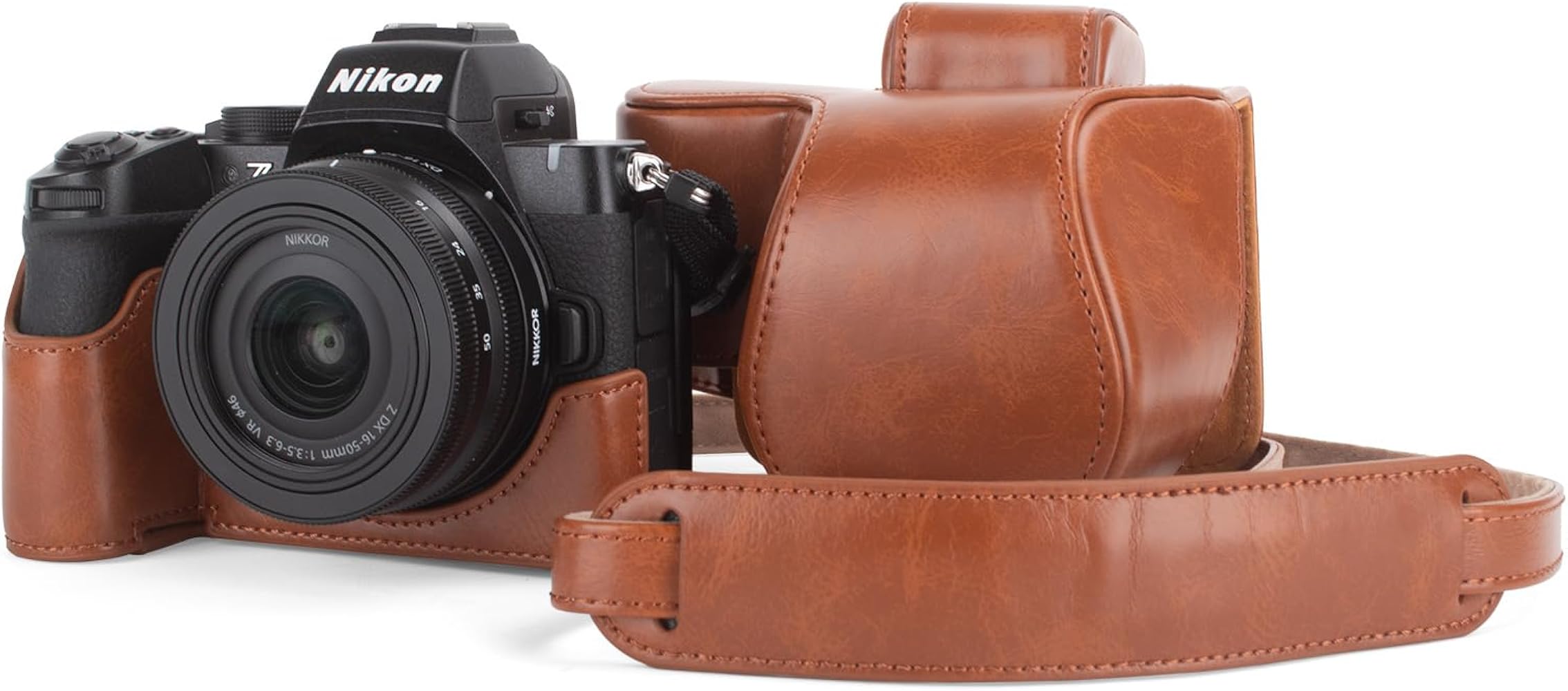 Amazon.co.jp: kinokoo z50ii ケース Nikon Z50 II PU レザーカメラ