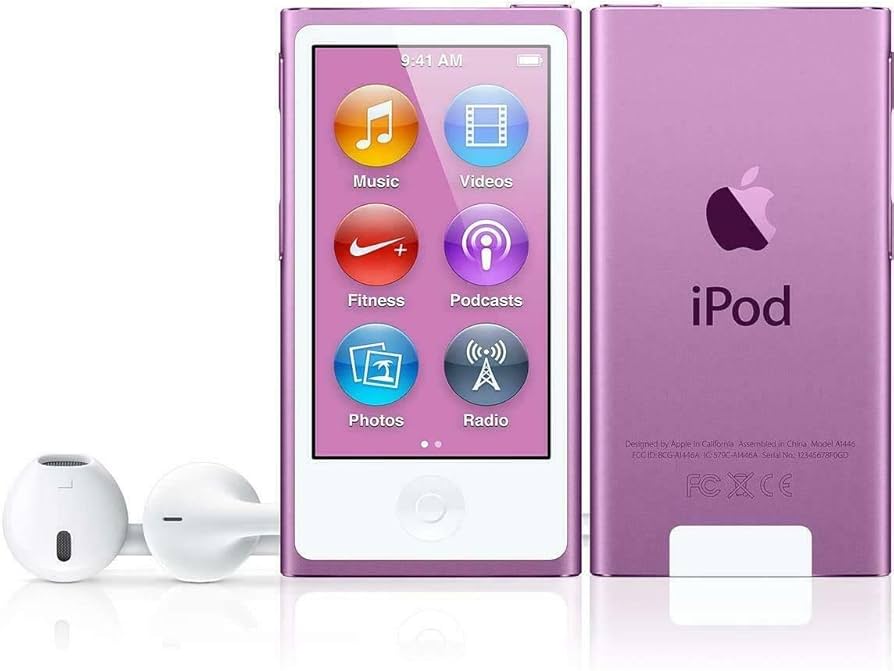 Amazon.com: Apple iPod Nano 16GB Purple (7th Generation) (Renewed
