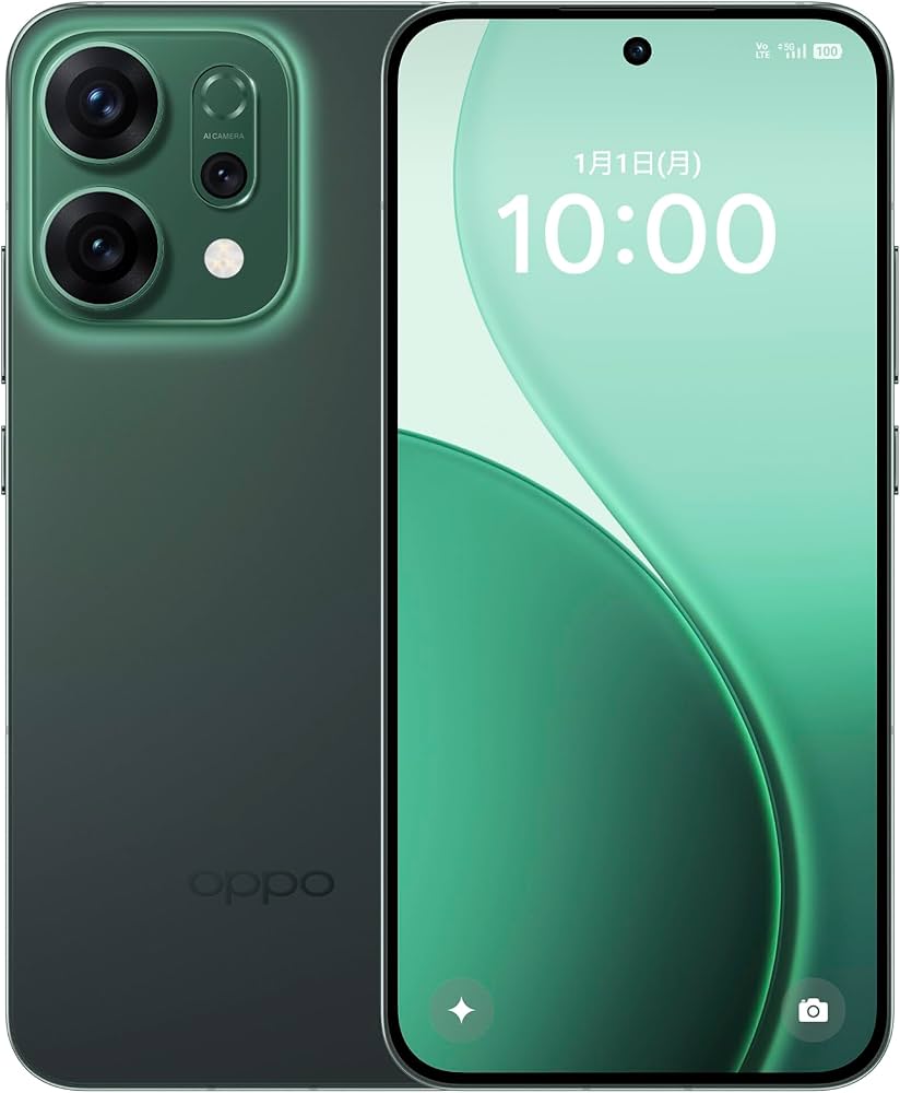 Amazon | OPPO Reno14 5G ルミナスグリーン CPH2737 【日本正規代理店