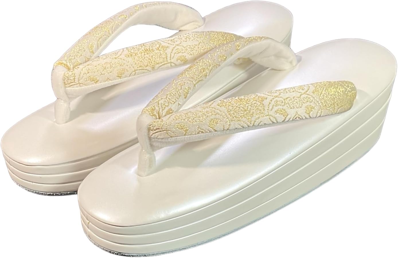 Amazon | [錦匠] 京都発 龍村織物 総本革張製 日本製 防水 高級 草履