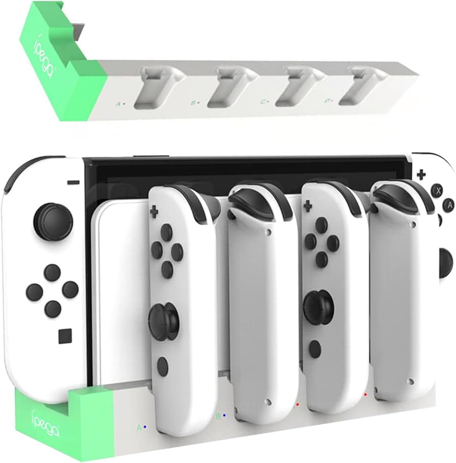 Amazon.co.jp: Switch & Switch 有機EL ジョイコン用 充電スタンド Joy