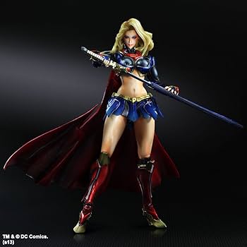 Amazon.co.jp: DC Comics VARIANT PLAY ARTS改 スーパーガール(PVC塗装