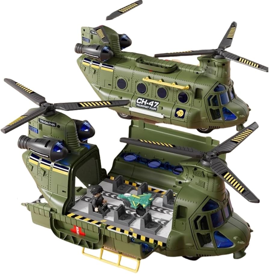 Amazon.co.jp: OXIZER ヘリコプターのおもちゃ、戦闘機のおもちゃ